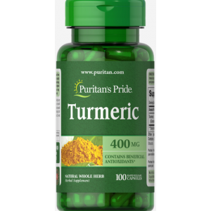Turmeric Curcumin 400 мг- 100 капс Фото №1